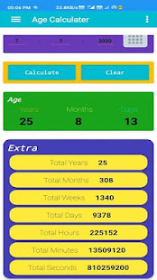 Age Calculator - How Old are You Exactly 1.3 APK + Mod (Free purchase) for Android