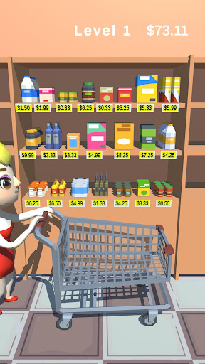 Android application Shopping 3d screenshort