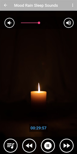Android application Relaxing Rain : Sleep Sounds screenshort