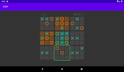 Tic-Tac-Toe-Squared Screen 3