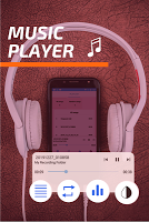 screenshot of Extreme music player MP3 app