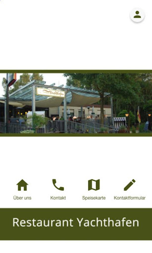 Android application Restaurant Yachthafen screenshort