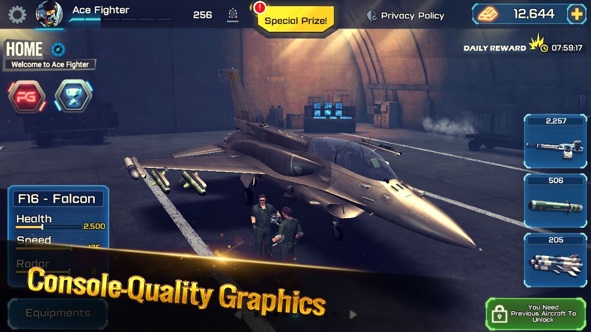Ace Fighter: Modern Air Combat Download game at Techtodown