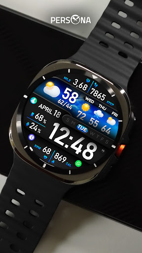 PER8 Weather WatchFace Digital screenshot 31