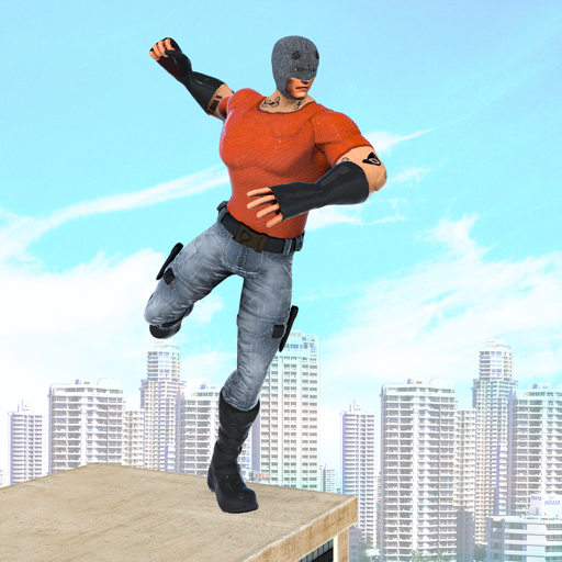 Open World Fighting Hero Game logo