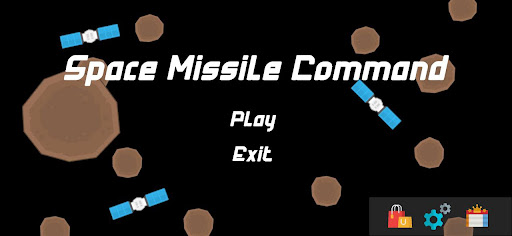 Android application Space Missile Command screenshort