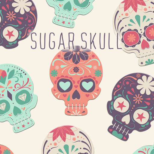 Sugar Skull Wallpaper  Icon
