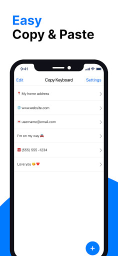 Android application Copy Keyboard - Paste Keyboard screenshort