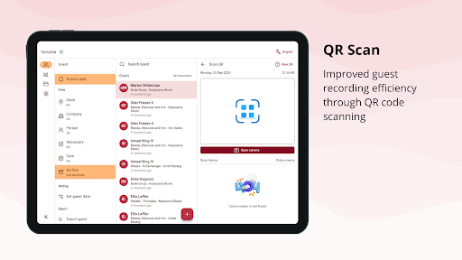 Tamukita - Digital Guest Book screenshot 14
