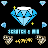 Scratch & Spin To Win Dimond Rewards-Daily Rewards app apk icon