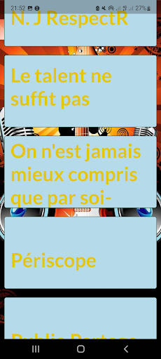 les chansons de Damsso Screenshot 2 - AppWisp.com