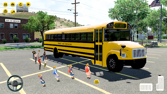 School Bus Driving : Games