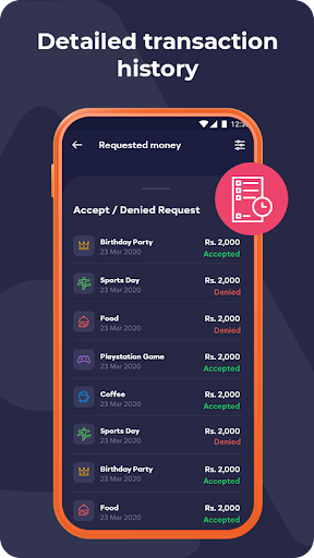 Android application Angle screenshort