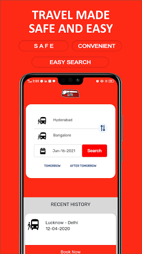 Android application Citibus screenshort