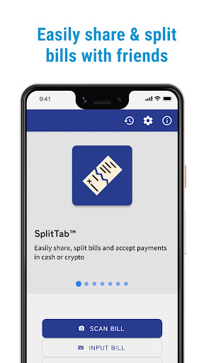 Android application SplitTab - Share & Split Bills screenshort