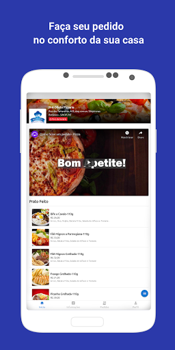 Android application Pré-Dileta Pizzaria screenshort
