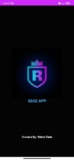 Android application RahulQuiz screenshort