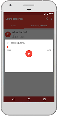 サウンドレコーダー：Easy Voice Recorderのおすすめ画像4