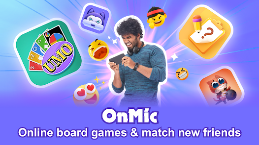 OnMic-Party Games & Voice Chat  screenshots 1