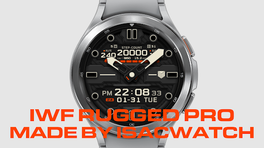 IWF Rugged Pro watch face