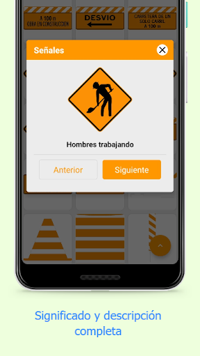 Señales de tránsito Chile Screen 3