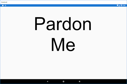 Big Pardon Me