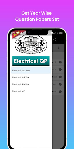 Android application SPPU Electrical Question Paper screenshort
