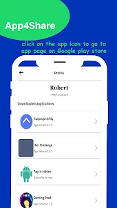 Share apps - Share games w/all