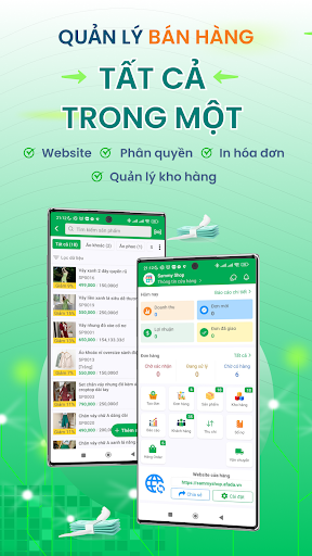 Android application AFaDa - Quản lý bán hàng 4.0 screenshort
