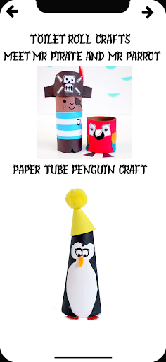 Android application How to make craft things screenshort