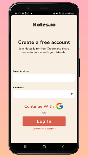 Notes.io Screen 3
