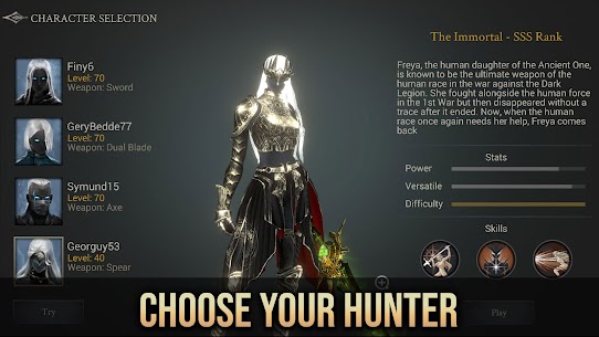 Demon Hunter: Premium MOD (Full Game, Mega Menu) 2