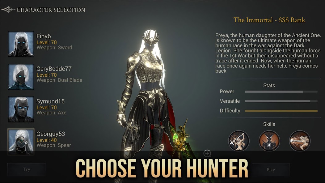 Demon Hunter: Premium banner