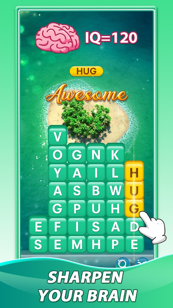 Word Crush - Fun Word Puzzle Game Screenshot 2