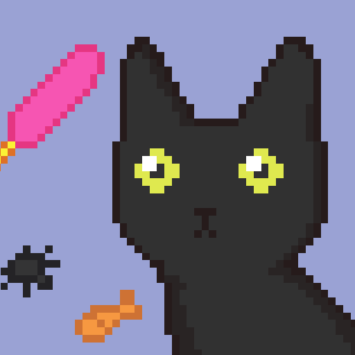 Pixel Cat Games - Toy for Cat