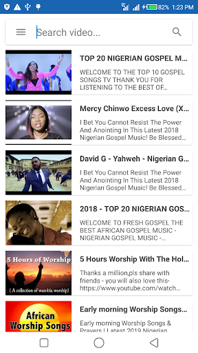 Nigerian Gospel Music  🇳🇬 W