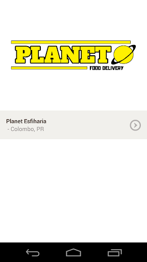 Android application Planet Esfiharia screenshort