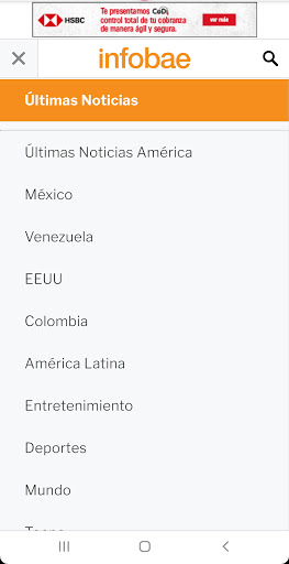 Infobae Argentina Screenshot 4 - AppWisp.com