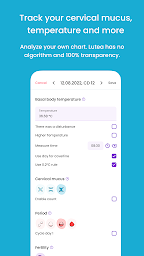 Lutea - cycle charting app