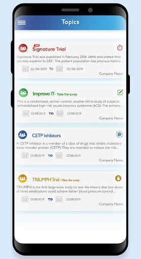 Android application MedAdvisory screenshort