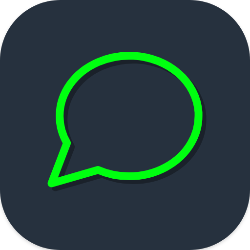 Dark Mode Messaging logo