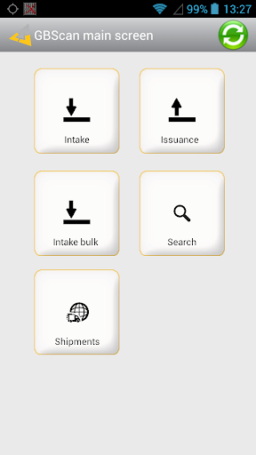 Android application GB Scan screenshort