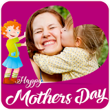 Mother's Day Frame Card Design icon