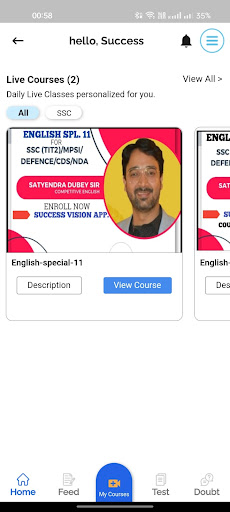 Success Vision Screen 3
