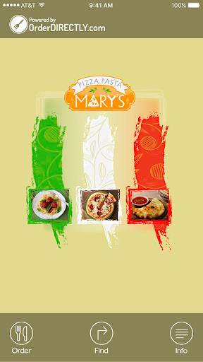 Android application Mary's Pizza & Pasta, Harlow screenshort