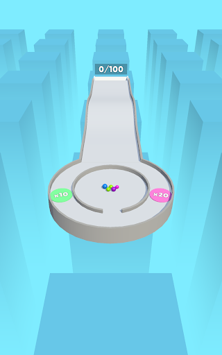 Android application Wooble Balls screenshort