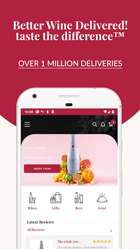 Android application WineOnline.ca - Wine Delivery screenshort