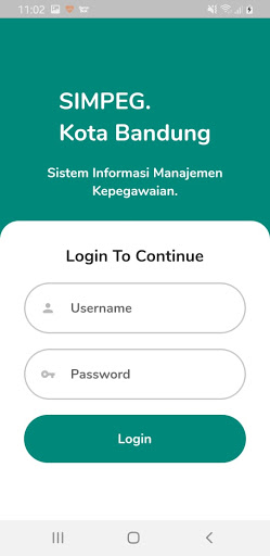 SIMPEG BKPP Pemerintah Kota Ba Screen 2