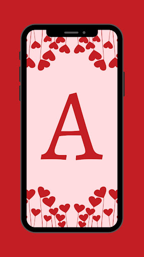 A  Z Letters Love Wallpaper