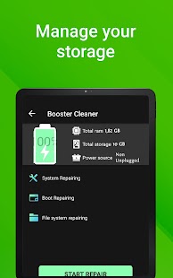 Booster & Phone cleaner Tangkapan layar